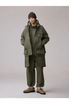 GU ENGINEERED GARMENTS パデッドシェルパーカー M