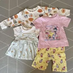 アンパンマン 子ども服 4点セット まとめ売り　保育園着