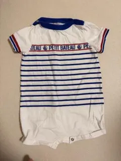 PETIT BATEAU 半袖ロンパース 6M 67cm
