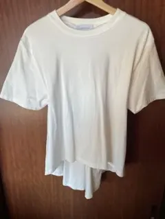 (ADAM ET ROPE)バックオープンTシャツ