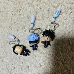 呪術廻戦 ラウンドワン コラボ キーホルダー 五条悟 伏黒恵 加茂憲紀 非売品