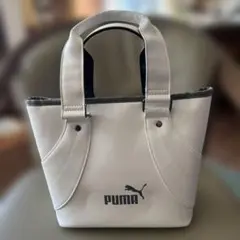 PUMA ホワイト トートバッグ