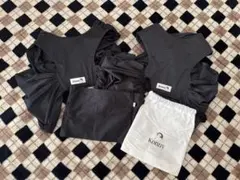 Konny 抱っこ紐 M・Lサイズ セットダークグレー