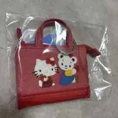 ハローキティ ファミリア familia ミニデニムバッグ 赤青セット - メルカリ