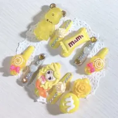 No.50 ギャルネイル 派手ネイル ゴテゴテネイル ロングネイル お菓子ネイル