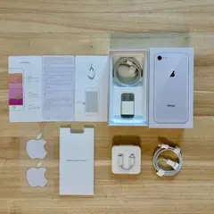 【新品・美品】iPhone8 空箱 純正 付属品 TypeCケーブル セット