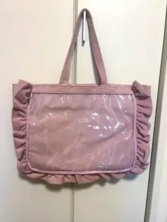 ザッカマート ピンク コーデュロイ 痛バッグ A3