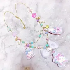 アンプリCream Soda Mermaidネックレス・サックス - メルカリ