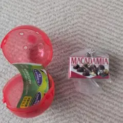明治 マカダミアチョコレート ミニチュアキーホルダー