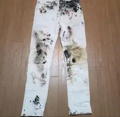 オフホワイト　Off-White　パンツ　ペイントのサムネイル