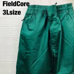 FieldCore フィールドコア ワークパンツ グリーン はっ水加工　0042