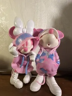 ディズニー ミッキー＆ミニー ストリート系 フィギュア セット