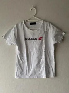 中古♥︎New Balance 半袖Tシャツ ホワイト LL ニューバランスのサムネイル