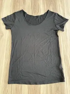 UNIQLO AIRism シームレス Tシャツ L ブラック