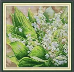 クロスステッチキット 印刷あり