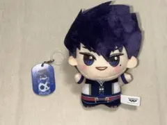 烏旅人　ブルーロック ぬいぐるみ バッジ キーホルダー セット BANPRESTO（バンプレスト） TVアニメ ブルーロック ちびぐるみ vol.7
