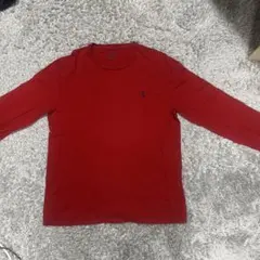 ポロラルフローレン赤ロンティー