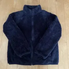 UNIQLO フリースジャケット 150 ネイビー