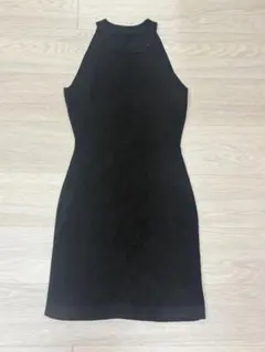 SHEIN Dazy ノースリーブ ミニワンピース ブラック S