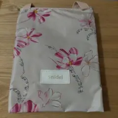 SNIDEL 17年 MORE付録 フラワープリント トートバッグのサムネイル