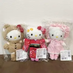 特別展 江戸大奥 サンリオSanrio マスコットキーホルダー 3種 SET