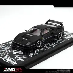 【激レア・チェイス】INNO　イノモデル 1/64 フェラーリ F40 LB Amazon | イノモデル(Inno Models) 1/64 LB-WORKS F40 レッド