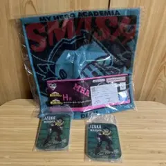 僕のヒーローアカデミア　緑谷出久　アクリルスタンドセット　タオル