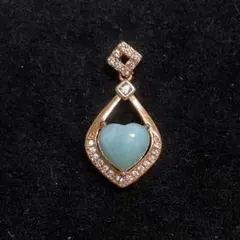 ラリマー　ペンダントトップ