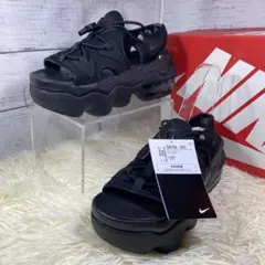 新品タグ付✨NIKE エアマックス ココ サンダル 厚底 オールブラック 23㌢