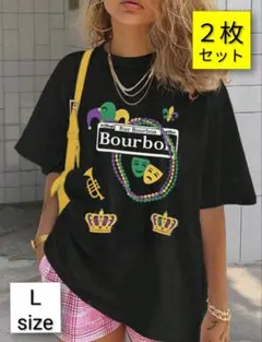 Bourbon Street Tシャツ 2枚セット L sizeのサムネイル