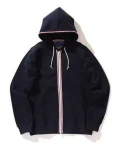 BEAMS トリコラインパーカー ネイビーのサムネイル