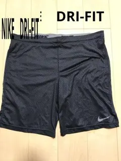 【NIKE】　ナイキ　ドライフィットハーフパンツ　L ブラック スポーツ