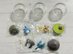 ポケモン　テラリウムコレクション　マリルリ　ピカチュウ　ライチュウ　メタグロス