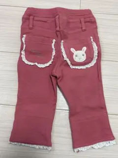coeur a coeur ウサギ刺繍パンツ