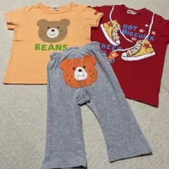 ホットビスケッツ　半袖　パンツ　90