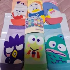 キャラクターソックス 6足セット 23-25cm