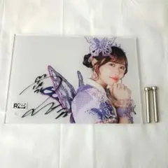 FRUITS ZIPPER　仲川瑠夏　サイン入アクリルパネル　アクパネ　蝶々衣装