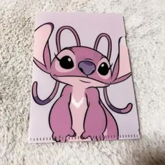エンジェル スティッチ ミニクリアホルダー クリアファイル キャンドゥ