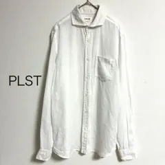 プラステ PLST リネン 長袖シャツ 白 メンズ M リンクセオリージャパンのサムネイル
