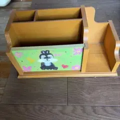 목재 책상 정리함 보관함