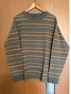 MHL. ロングスリーブボーダーTシャツ
