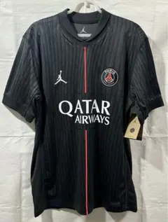 nike jordan psg 25-26 4th ユニフォーム パリ 黒 Mのサムネイル