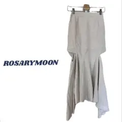 【美品】Rosarymoon Side Open Skirt ホワイトのサムネイル