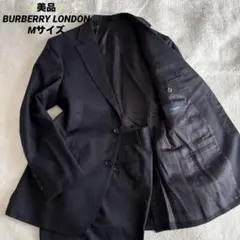✨️美品✨️ BURBERRY LONDON バーバリーロンドン スーツ M 黒