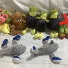 ブレインロット　キーホルダー　ぬいぐるみ