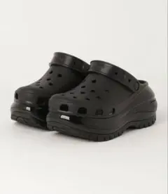 crocs クロックス メガクラッシュ クロッグ　黒　ブラック