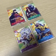 ワンピース カード 4枚セット