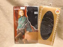 Tuche 柄タイツ&ダイヤ柄ストッキング