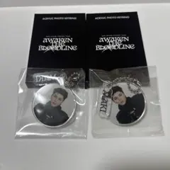 &TEAM MAKI アクリルフォトキーリング 2個セット