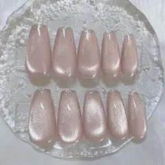 即購入OK！マグネットネイル❤︎ラメラインネイル❤︎フレンチネイル❤︎ワンホンネイル❤︎